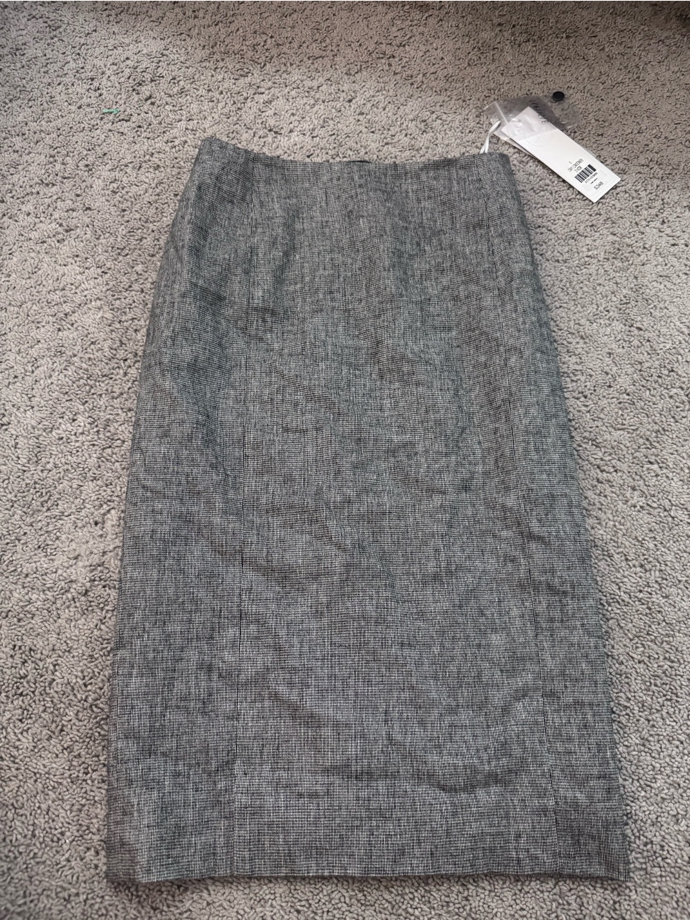 Carlisle Gray Pencil Skirt